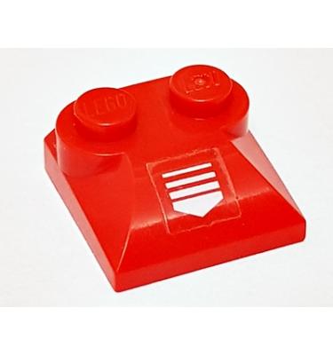 Íves lejtő 2 x 2 x 2/3 - mintás/matricás