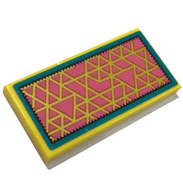 Csempe 2 x 4 - mintás/matricás