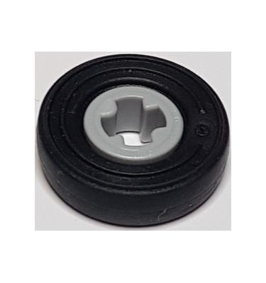 Technic csatlakozó, 14mm D. x 4mm gumival
