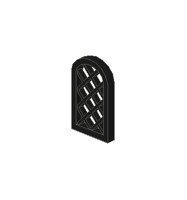 Ablak rács 1 x 2 x 2 2/3