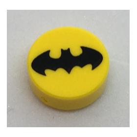 1 x 1 kerek csempe elem - mintás/matricás™