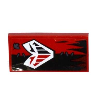 Csempe 2 x 4 - mintás/matricás