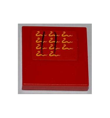 Csempe 2 x 2 - mintás/matricás