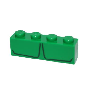 Kocka 1 x 4 - mintás/matricás