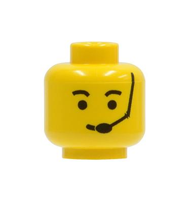 Minifigura fej