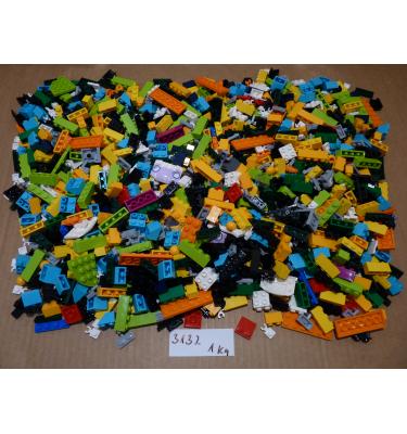 1 kg ömlesztett, vegyes ÚJ LEGO® alkatrész (3132)