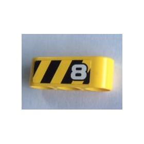 Technic emelőkar 1 x 3 - mintás/matricás™