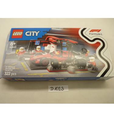 Lego City 60443 - CSAK ÜRES DOBOZ!