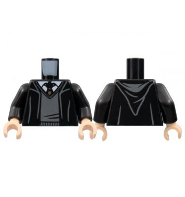 Figura felsőtest kezekkel - mintás/matricás