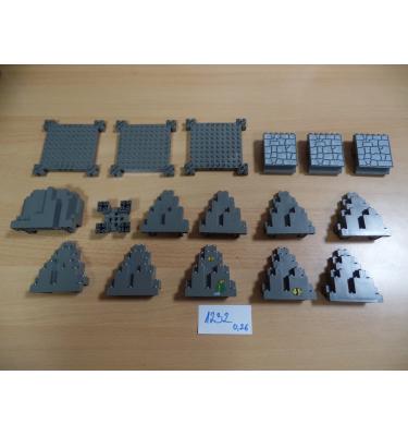 LEGO Vár/kastély/szikla elemek