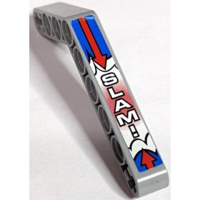 Technic Hajlított Emelőkar 1 x 9 (6 - 4) vastag - mintás/matricás™