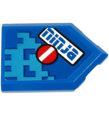 Ötszögű csempe 2 x 3 - mintás/matricás
