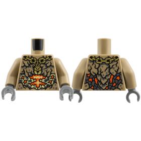 Figura felsőtest kezekkel - mintás/matricás™