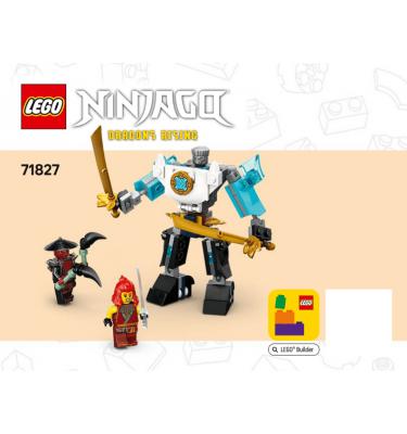 Lego Ninjago 71827 - CSAK ÖSSZERAKÁSI ÚTMUTATÓ!