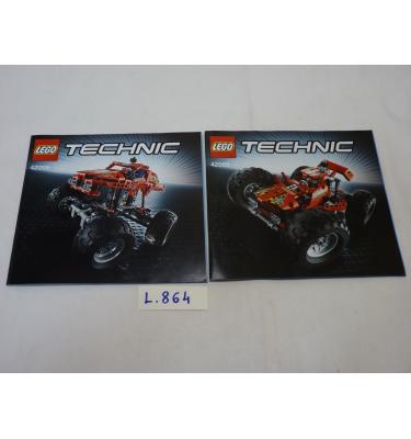 Lego Technic 42005 - CSAK ÖSSZERAKÁSI ÚTMUTATÓ!