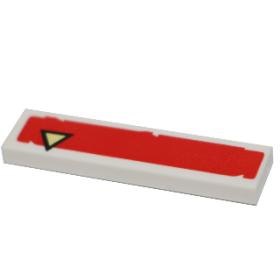 Csempe 1 x 4 - mintás/matricás™