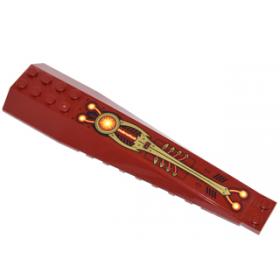 Lejtős elem 16 x 4 - mintás/matricás™