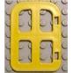 Duplo ajtó / ablak 1 x 3 x 2 1/2