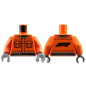 Figura felsőtest kezekkel - mintás/matricás™