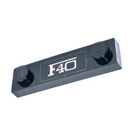 1 x 4 módosított lapos elem - mintás/matricás™