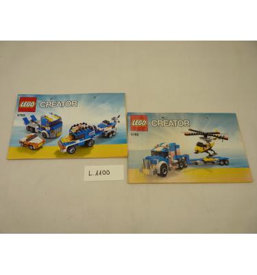 Lego Creator 5765 - CSAK ÖSSZERAKÁSI ÚTMUTATÓ!