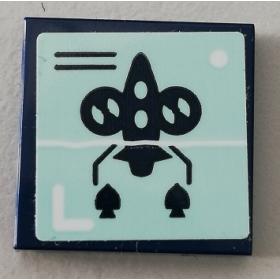 Csempe 2 x 2 - mintás/matricás™