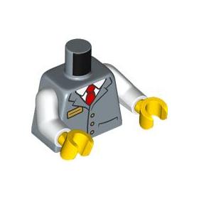 Figura felsőtest kezekkel - mintás/matricás™