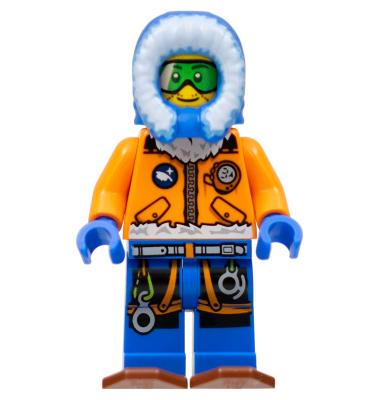 Sarkvidéki felfedező (férfi) minifigura