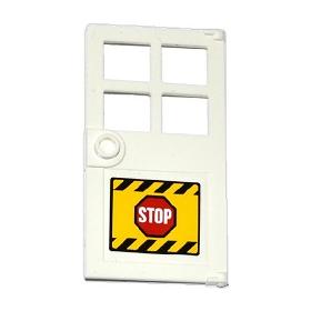 Ajtó 1 x 4 x 6, fogantyúval - mintás/matricás™