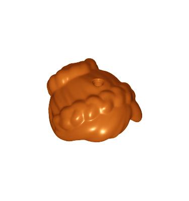 Minifigura haj - mintás