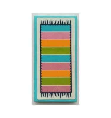 Csempe 2 x 4 - mintás/matricás