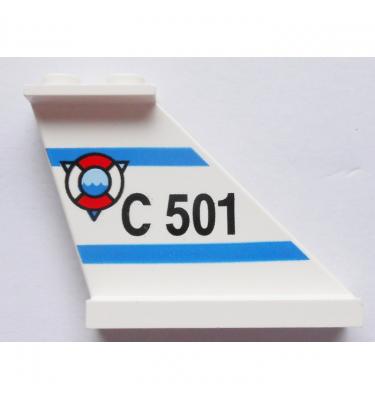 4 x 1 x 3 farok elem - mintás/matricás
