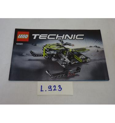 Lego Technic 42021 - CSAK ÖSSZERAKÁSI ÚTMUTATÓ!