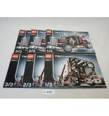 Lego Technic 8285 - CSAK ÖSSZERAKÁSI ÚTMUTATÓ!
