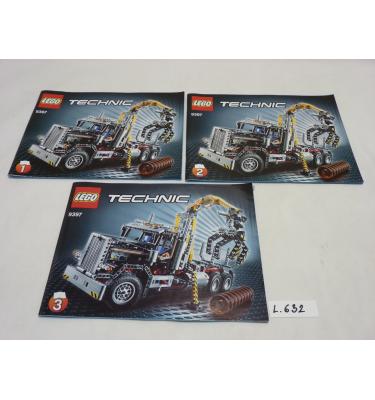 Lego Technic 9397 - CSAK ÖSSZERAKÁSI ÚTMUTATÓ!