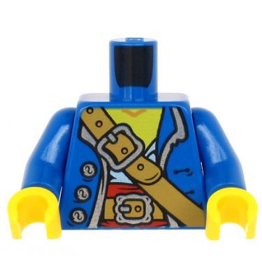 Figura felsőtest kezekkel - mintás/matricás