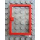 Ajtó 1 x 4 x 5 (jobb), átlátszó üveggel