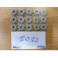 Világosszürke technic fogaskerék elem,4143 - 15 db