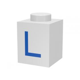 Kocka 1 x 1 - mintás/matricás™