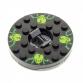 Forgótányér 6 x 6 (Ninjago Spinner) - mintás/matricás
