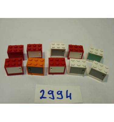 LEGO Szekrény,polc / 10 db