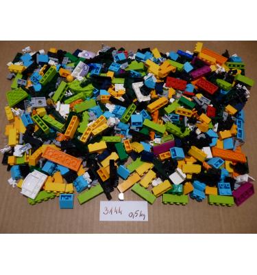 0,5 kg ömlesztett, vegyes ÚJ LEGO® alkatrész (3144)