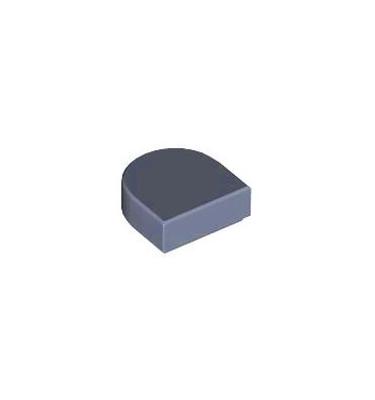 1 x 1 csempe elem, félkör