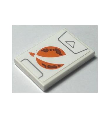 Csempe 2 x 3 - mintás/matricás