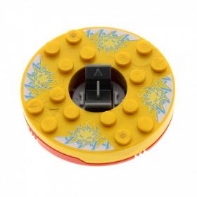 Forgótányér 6 x 6 (Ninjago Spinner) - mintás/matricás™