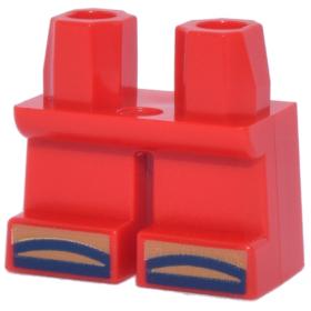 Minifigura rövid lábak - mintás/matricás™