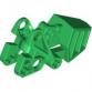 Bionicle láb, gömbcsuklós lábfej lapos talppal 3 x 6 x 2 1/3