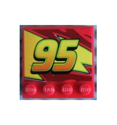 Módosított csempe 4 x 4 - mintás/matricás