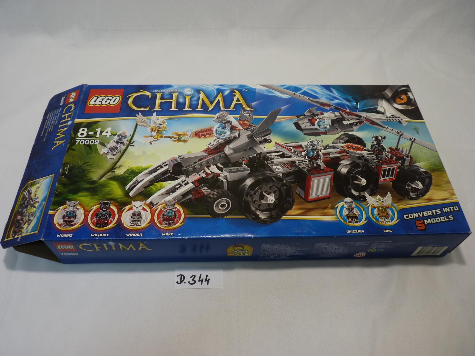 Lego Chima 70009 CSAK URES DOBOZ Kockafalu