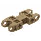 Technic tengely- és pin csatlakozó 2 x 5, golyós foglalatokkal